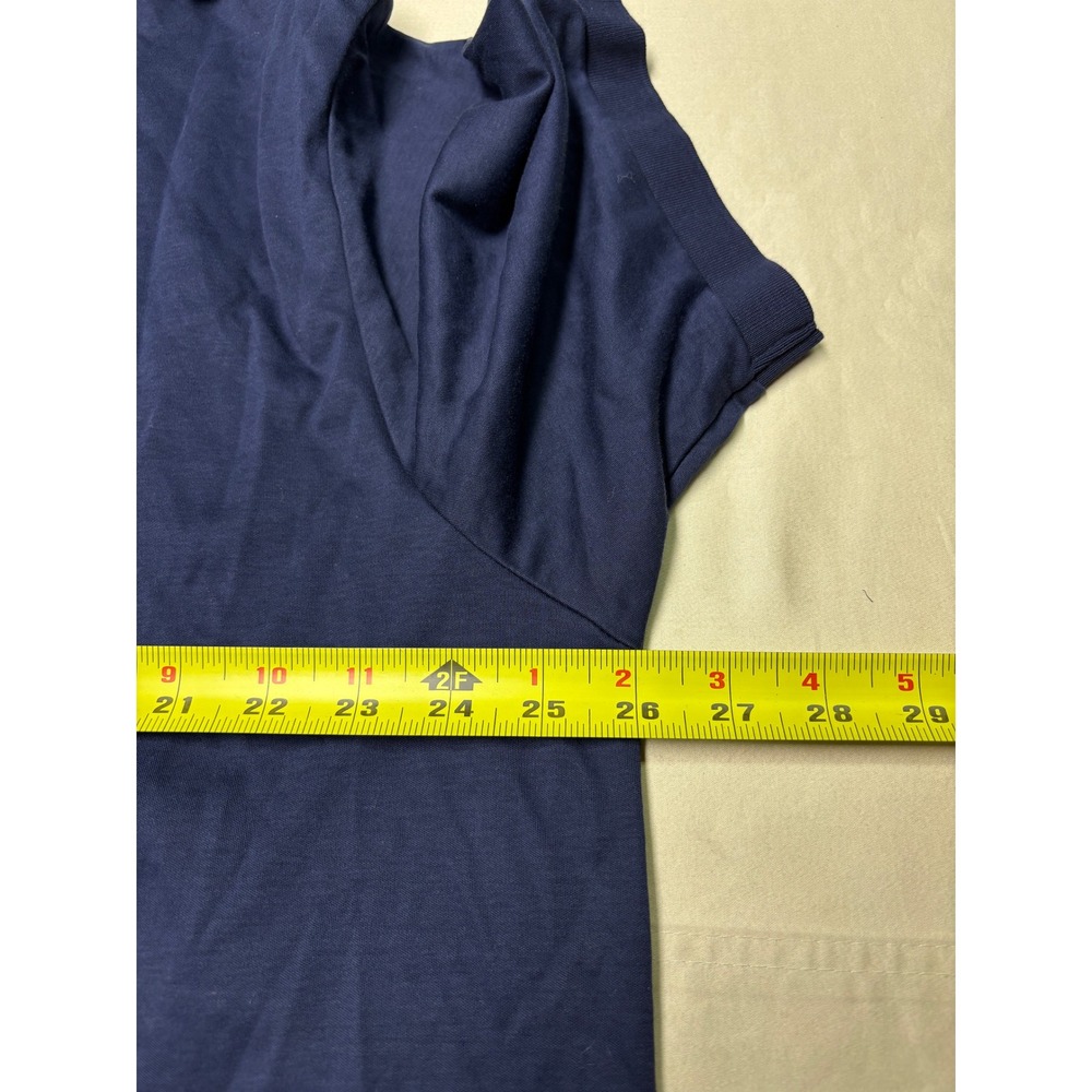 Polo Ralph Lauren Mens 2XB Navy Blue Cotton Short Sleeve Polo Shirt Pony Logo - Picture 7 of 7